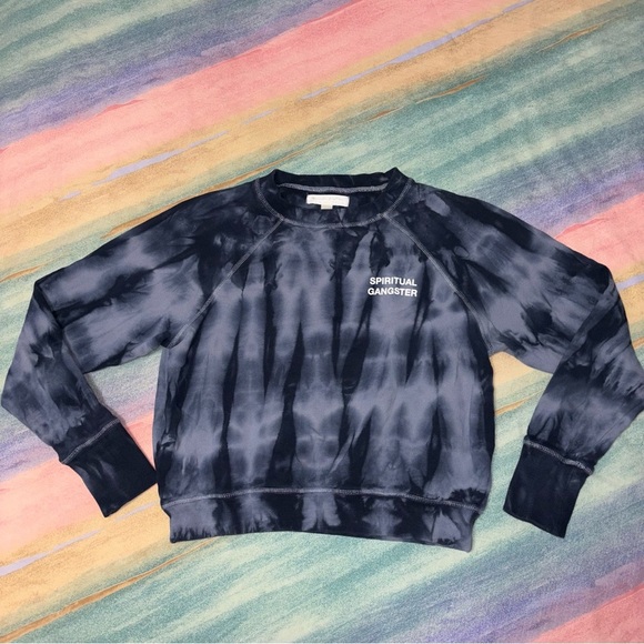 Spiritual Gangster Tops - Spiritual Gangster Sweatshirt dyed women’s size S